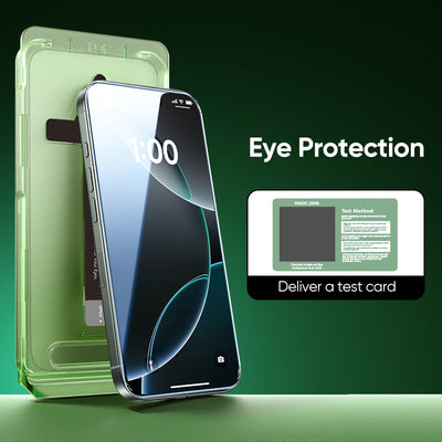 MAGIC JOHN iPhone Displayschutzfolie – Staubfrei ohne Blasen