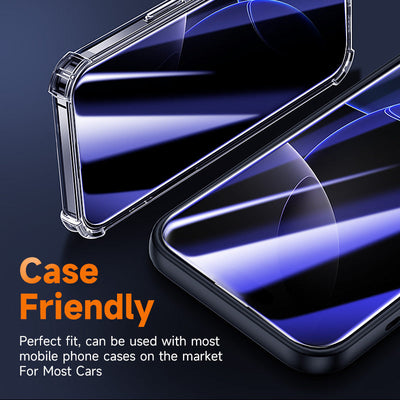MAGIC JOHN iPhone Displayschutzfolie – Staubfrei ohne Blasen
