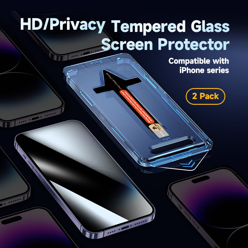 MAGIC JOHN iPhone Displayschutzfolie – Staubfrei ohne Blasen